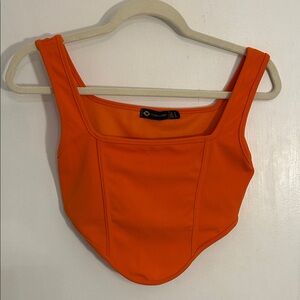 Orange Tank Top